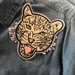 Mossimo Denim Button Down Shirt